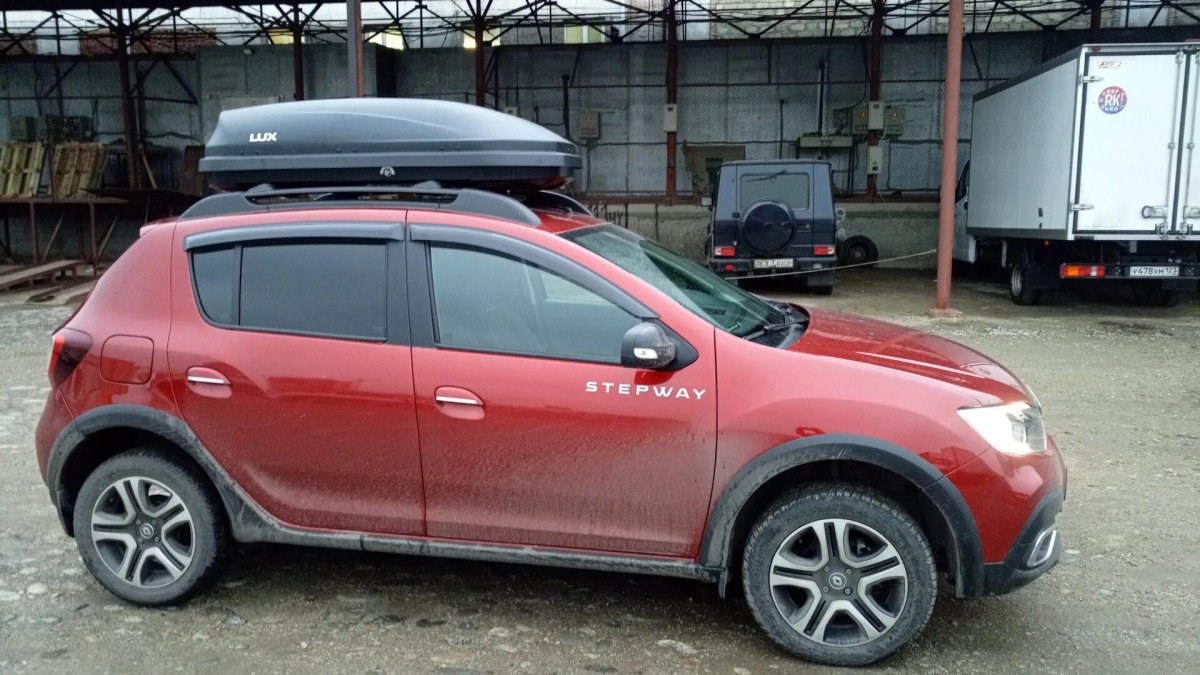 Рейлинги Renault Sandero Stepway 2
