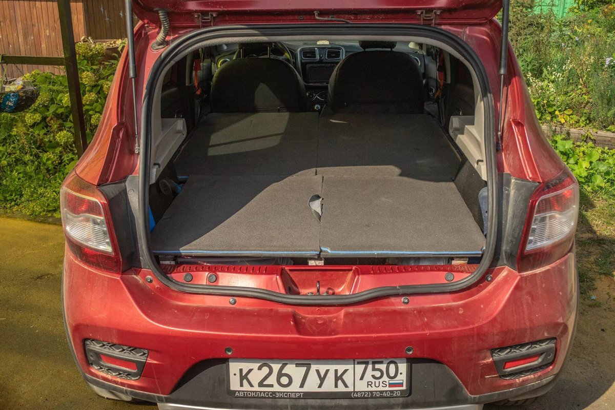 Renault Sandero Stepway багажник