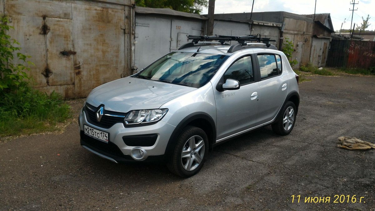 Багажник на крышу Renault Sandero Stepway 2