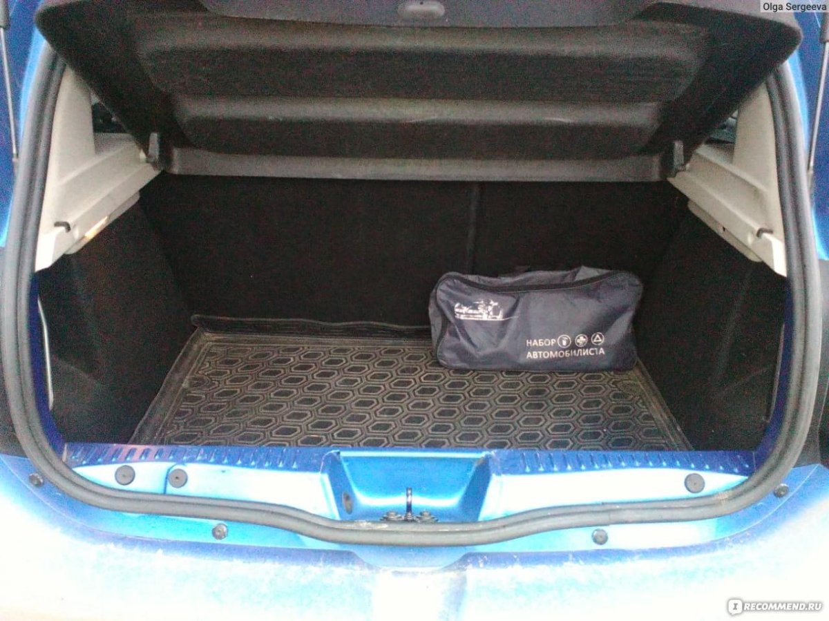 Полка багажника Рено Сандеро степвей 2