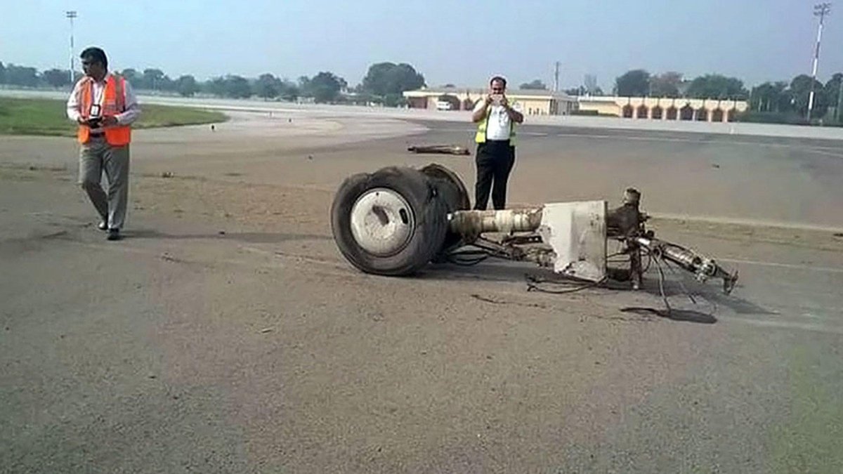 Шимми шасси самолета