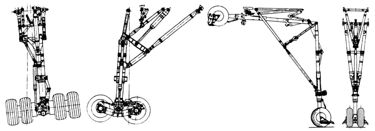 Су 35 передняя опора шасси