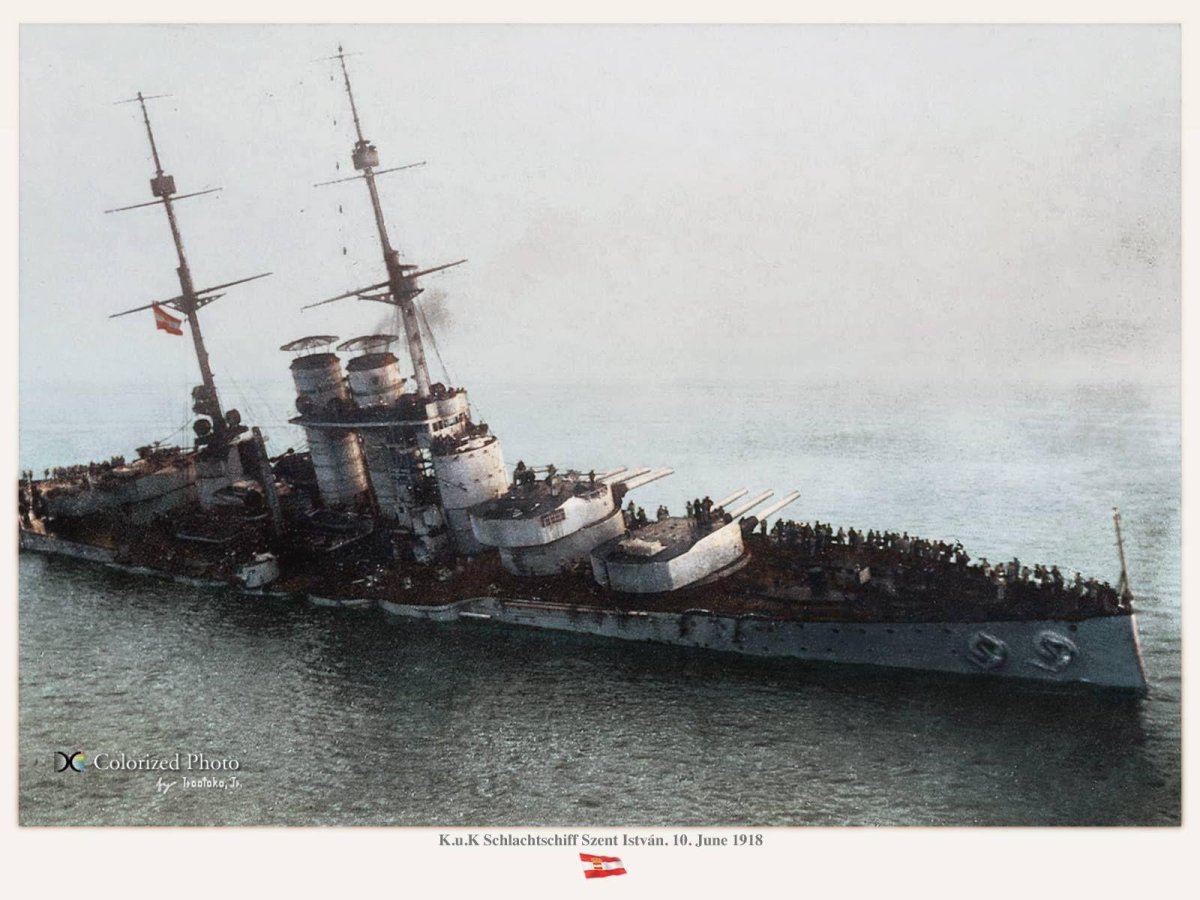 Линкор Австро Венгрии «сент-Иштван»