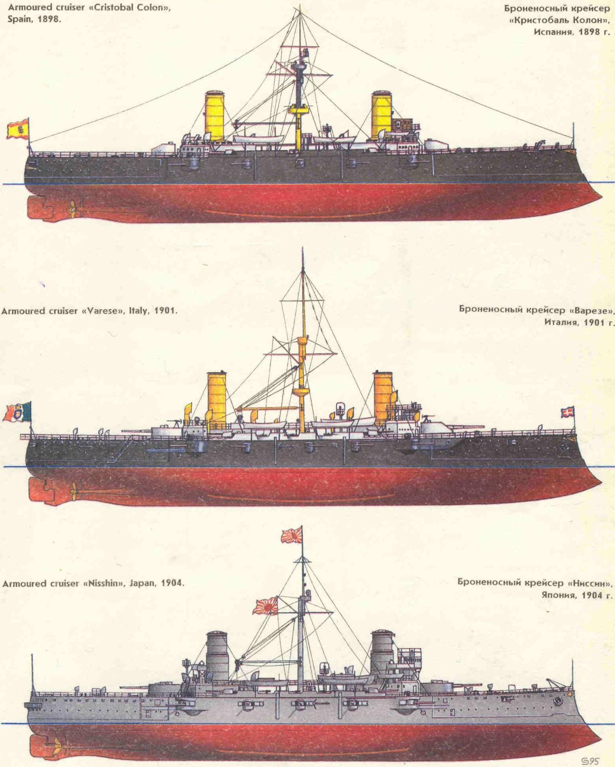 Броненосный крейсер Джузеппе Гарибальди