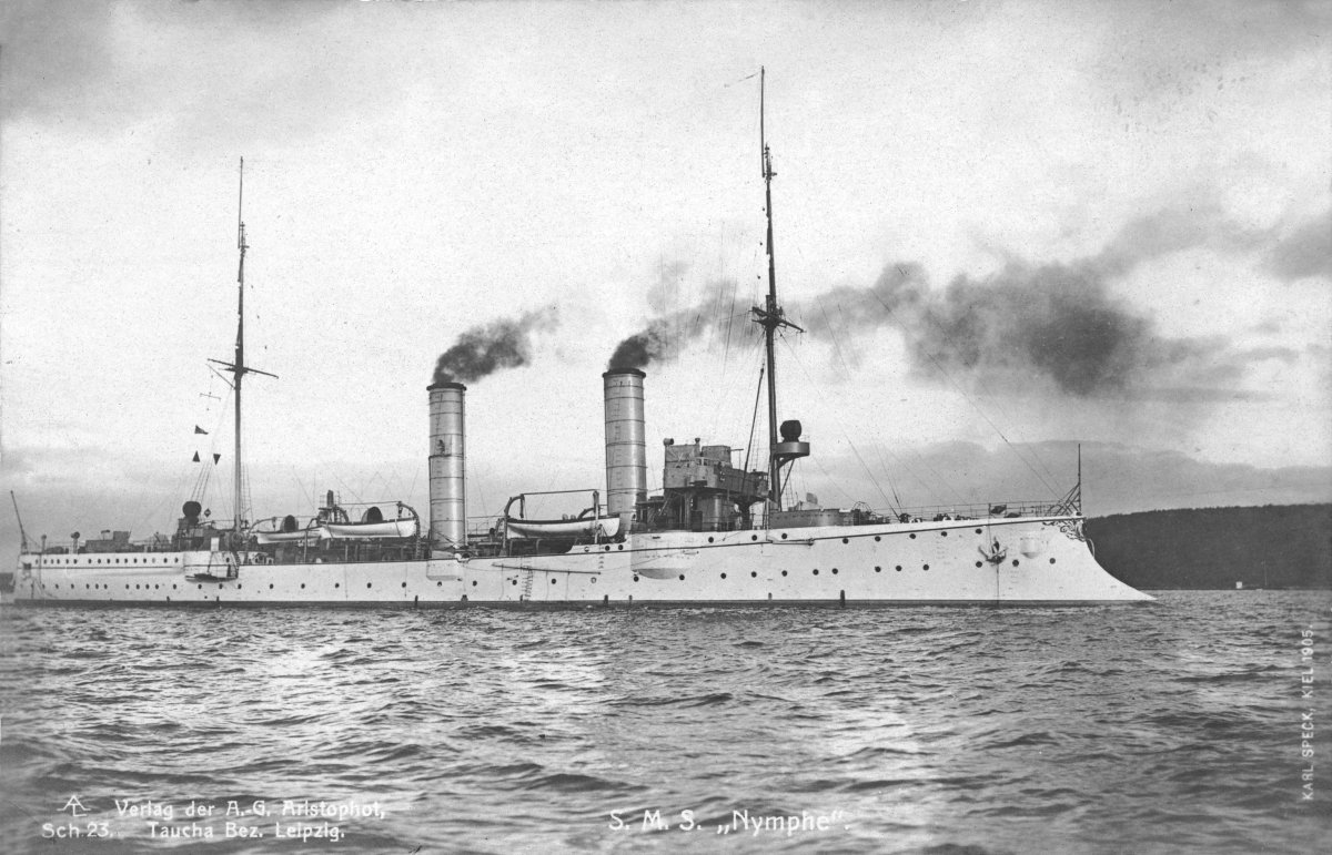 Крейсер Карлсруэ 1914