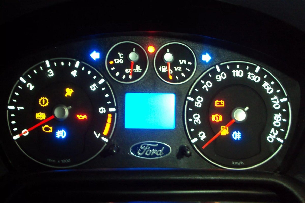 Ford Fusion приборная панель обозначения