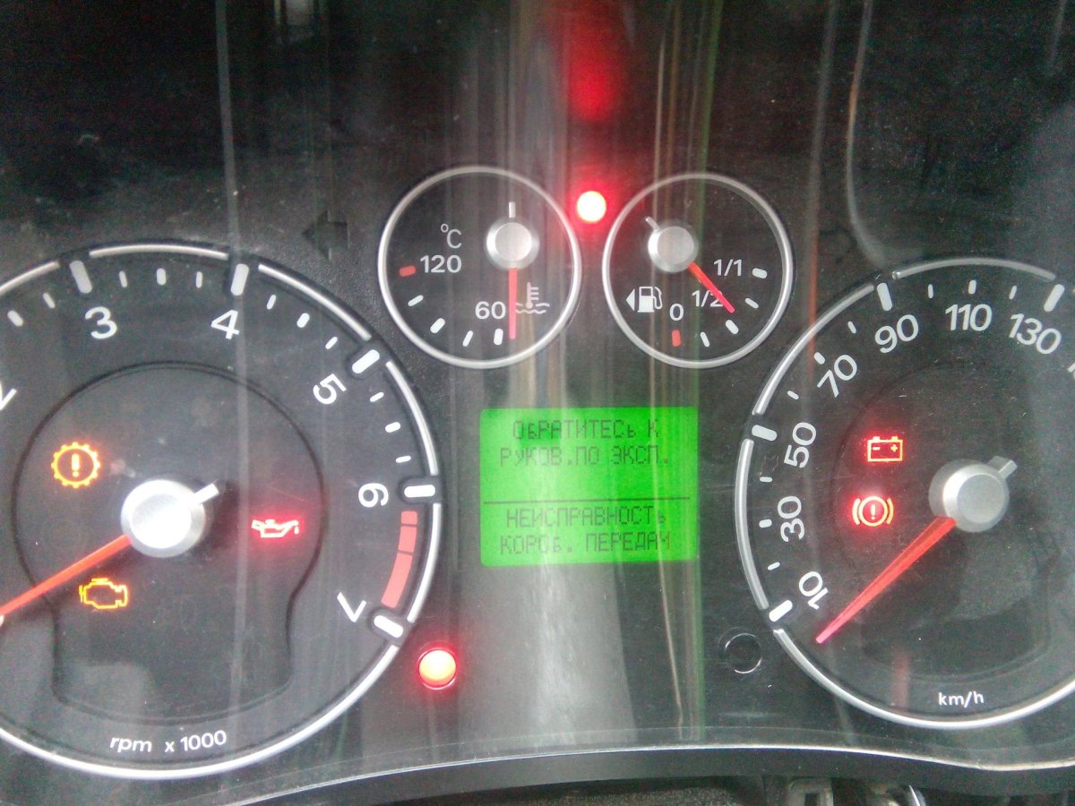 Приборная панель Ford Fusion 2008