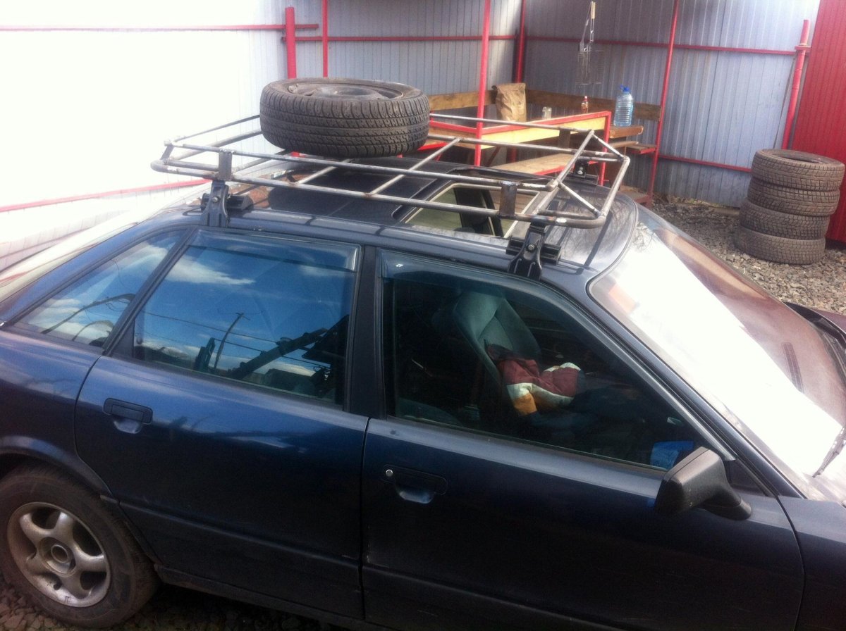Audi 80 b3 багажник на крышу