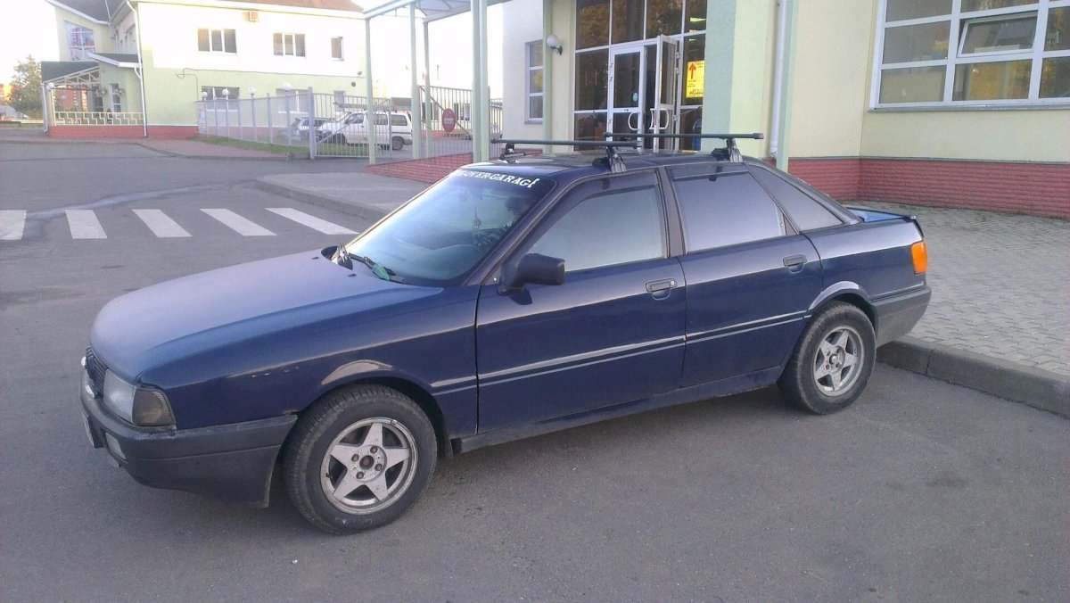 Audi 80 b3 багажник на крышу