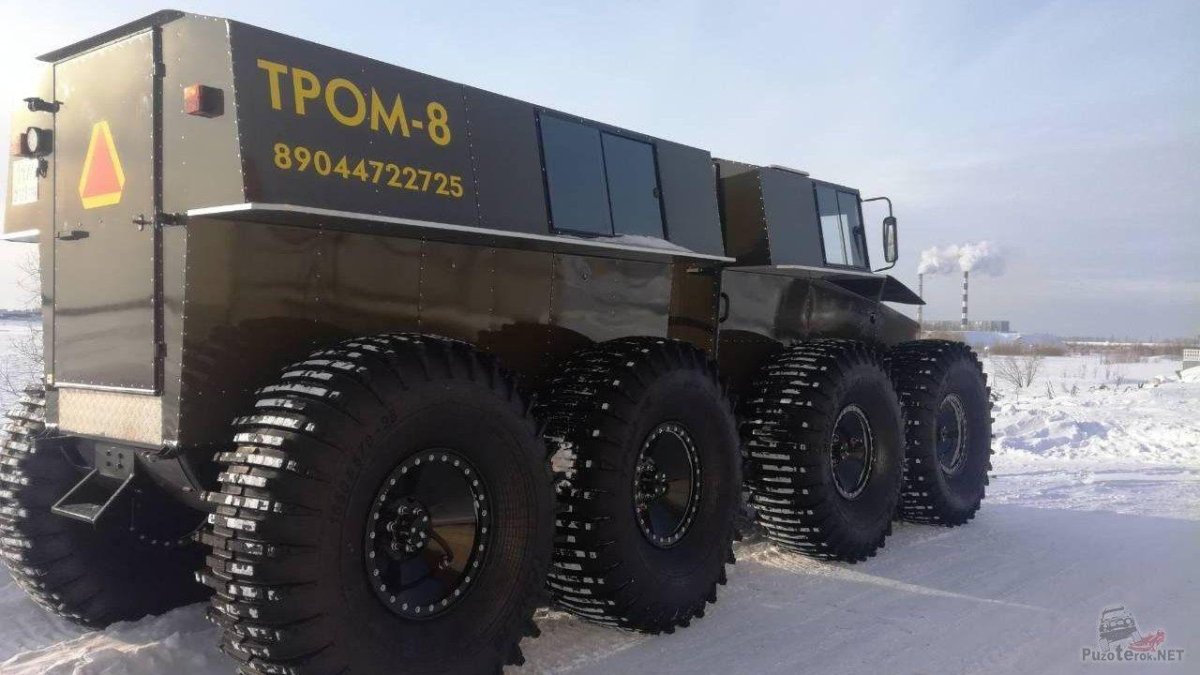 Снегоболотоход Тром 8