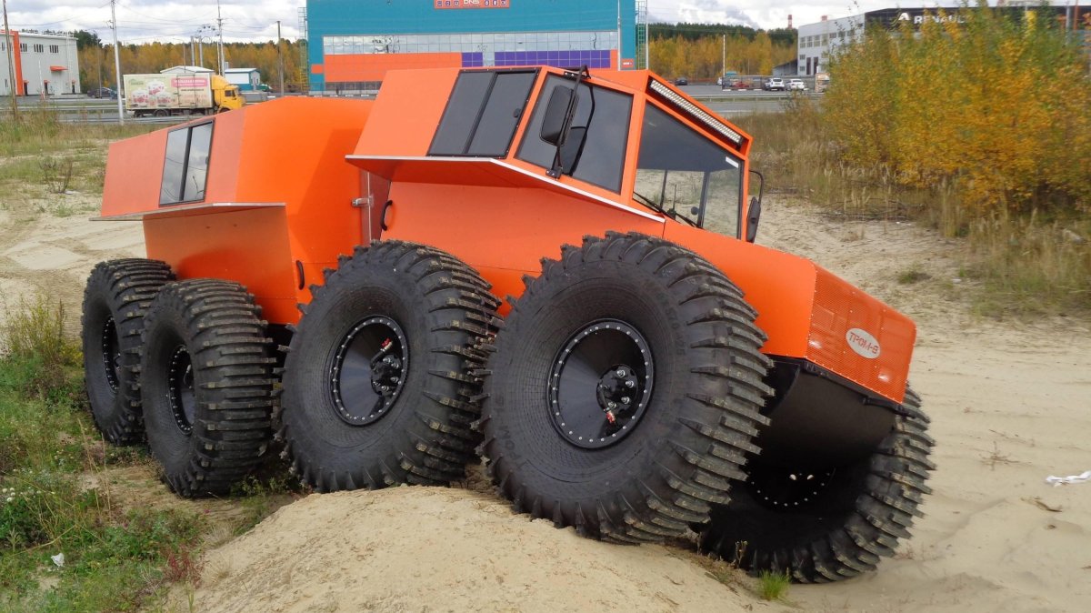 Снегоболотоход Тром 8