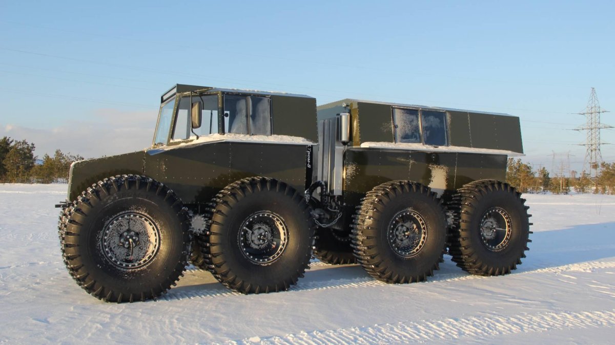 Снегоболотоход Тром 8