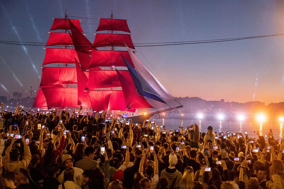 Алые паруса 2023 в Санкт-Петербурге