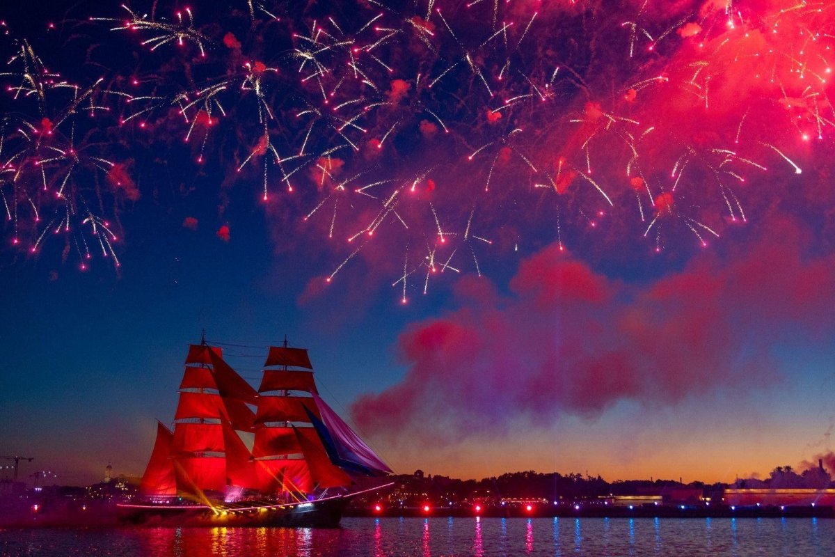 Алые паруса 2022 в Санкт-Петербурге