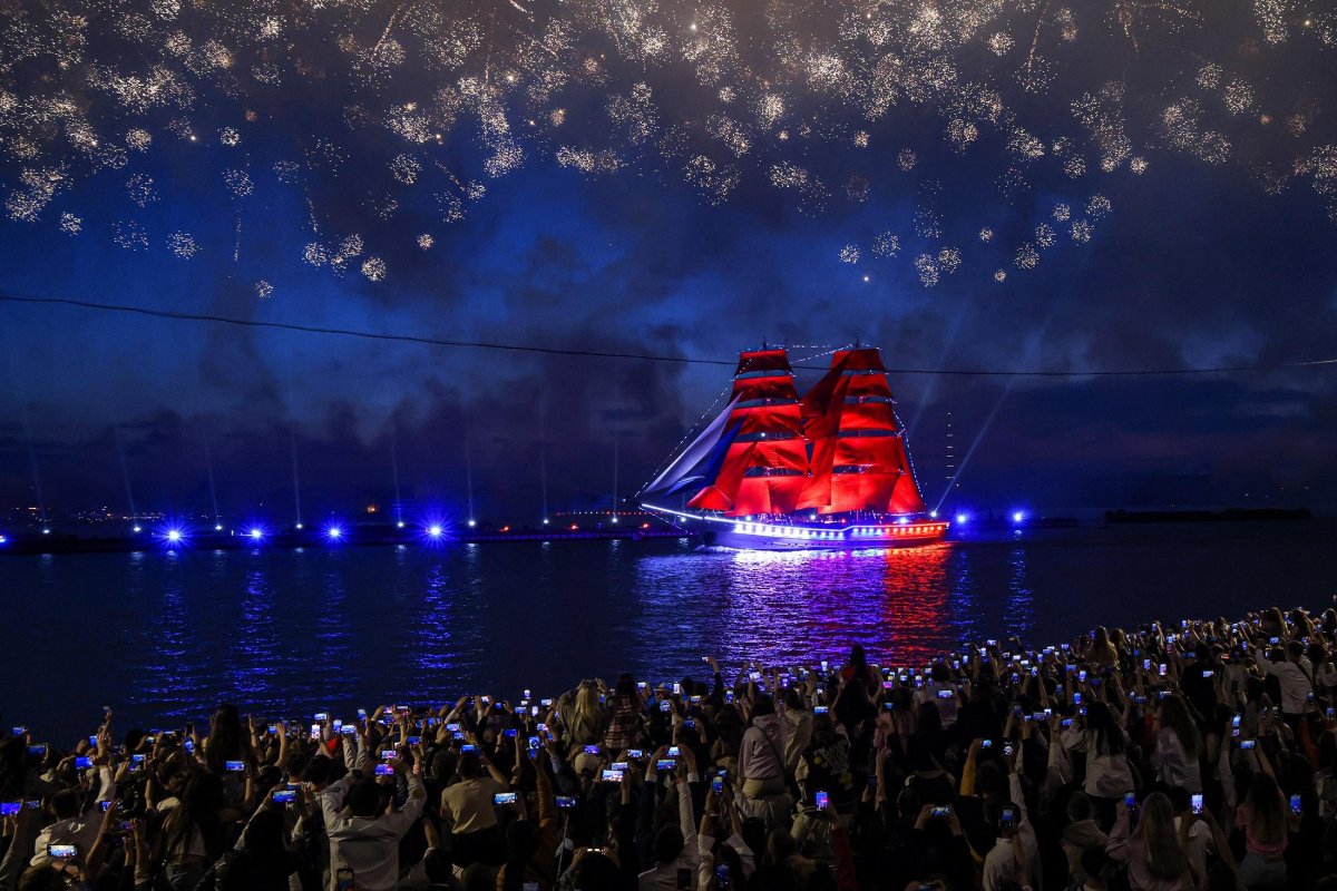 Алые паруса 2023 в Санкт-Петербурге