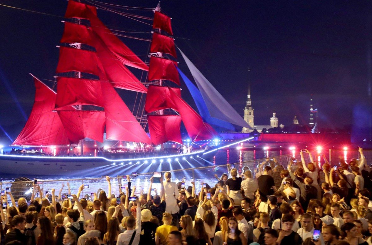 Алые паруса 2023 в Санкт-Петербурге