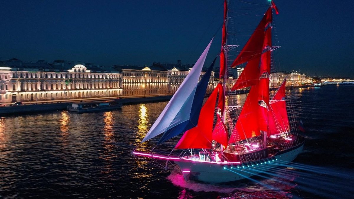 Петербург Алые паруса 2021