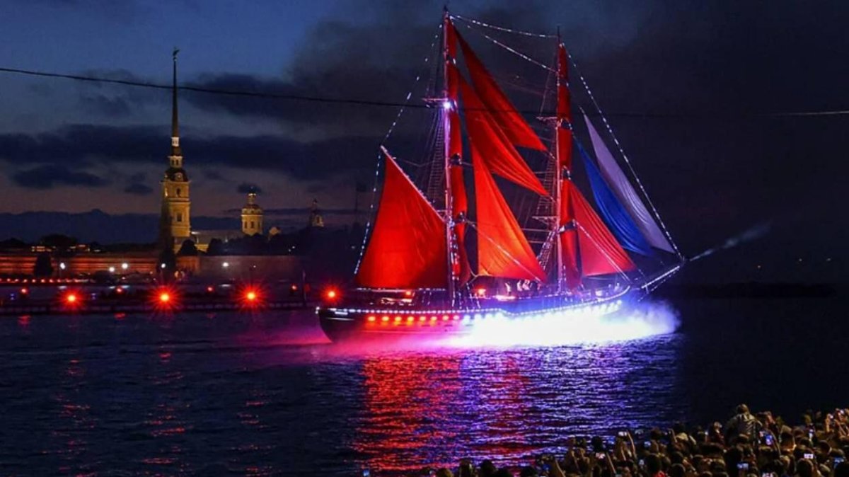 Фестиваль Алые паруса в Санкт-Петербурге