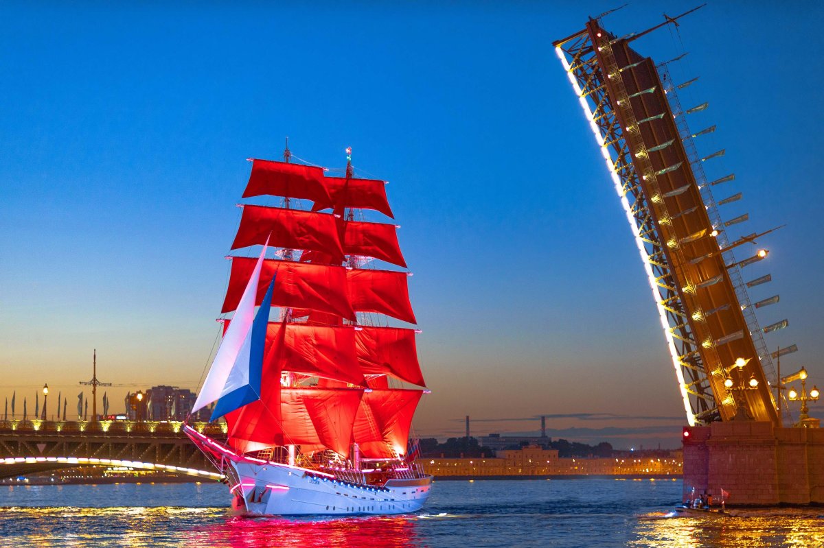 Петербург Алые паруса 2022