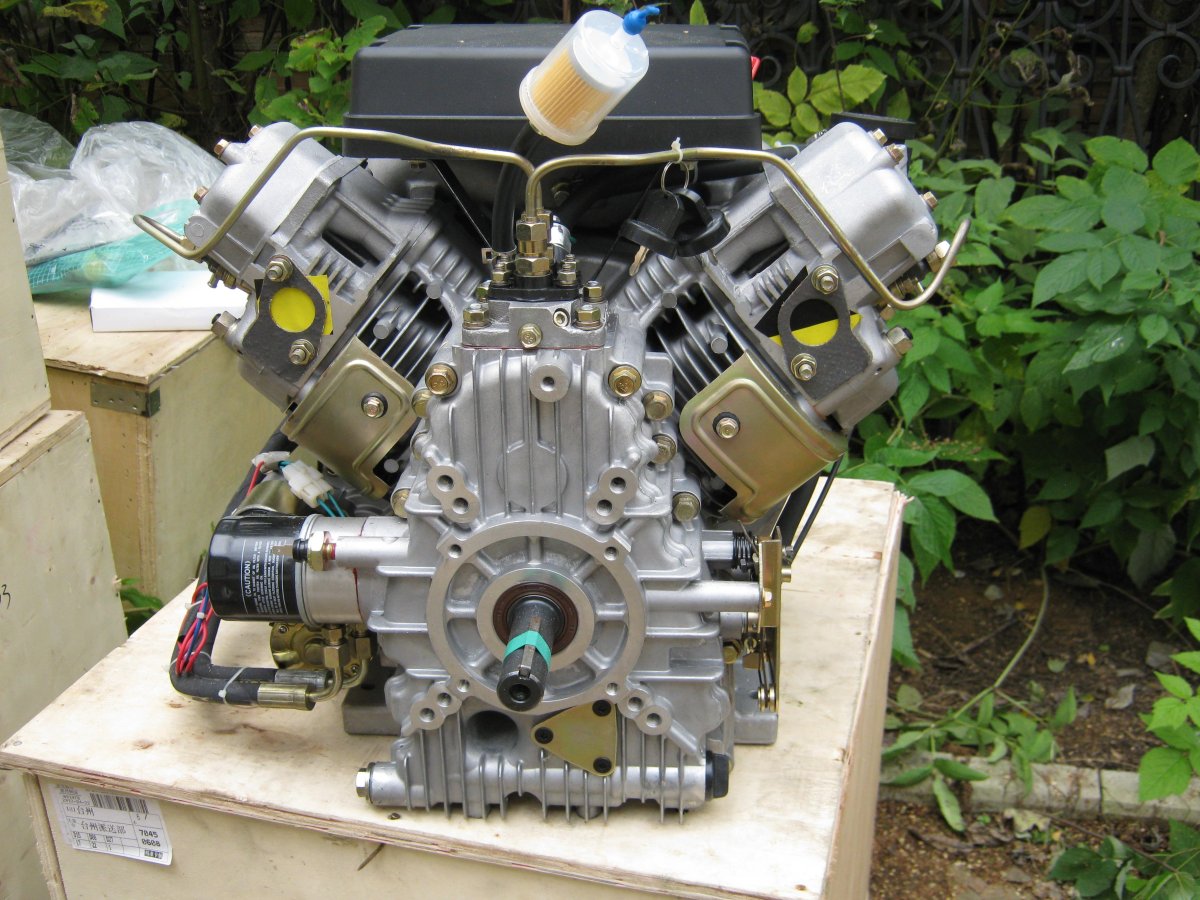 Двухцилиндровый двигатель Лифан