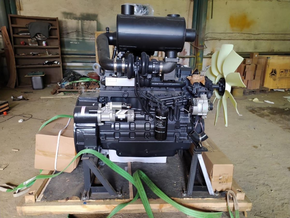 Двигатель Shanghai d6114zg9b