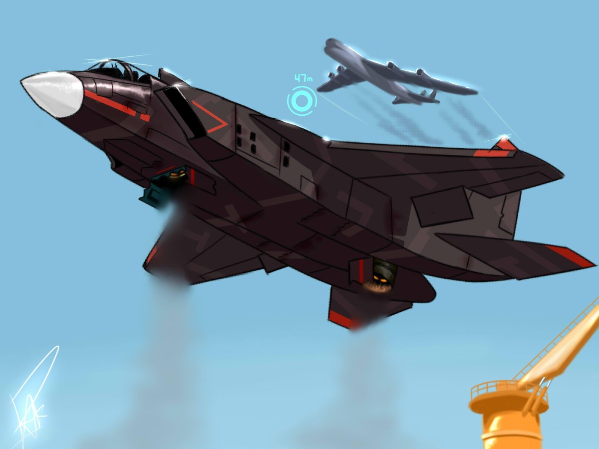 Як-141 сверхзвуковой самолёт