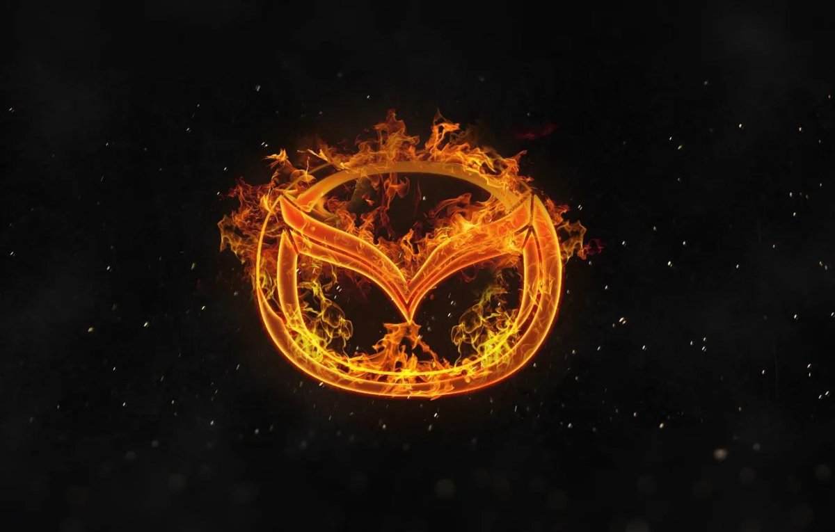 Мазда логотип