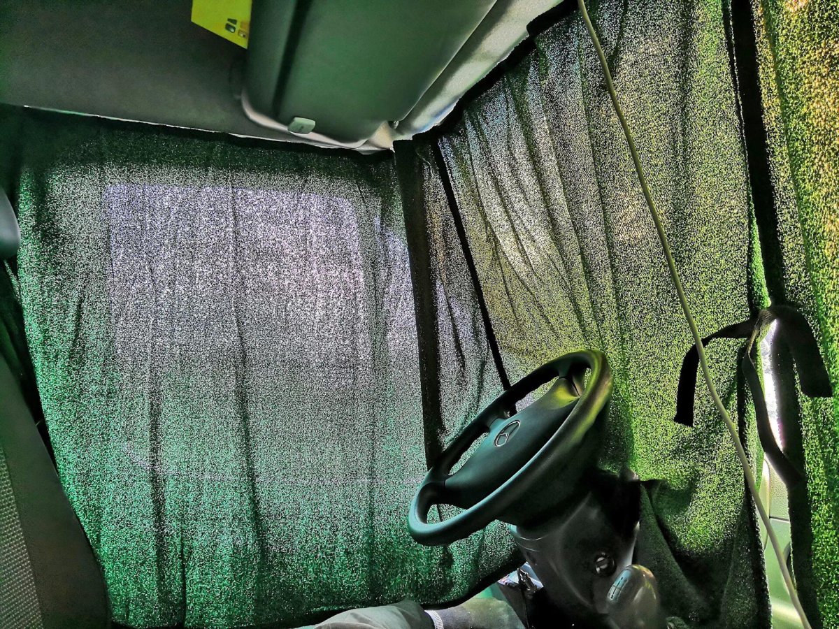 Шторки кабины МАЗ 5440