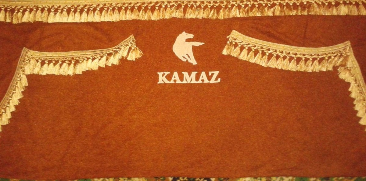 Ламбрекены на КАМАЗ 6520