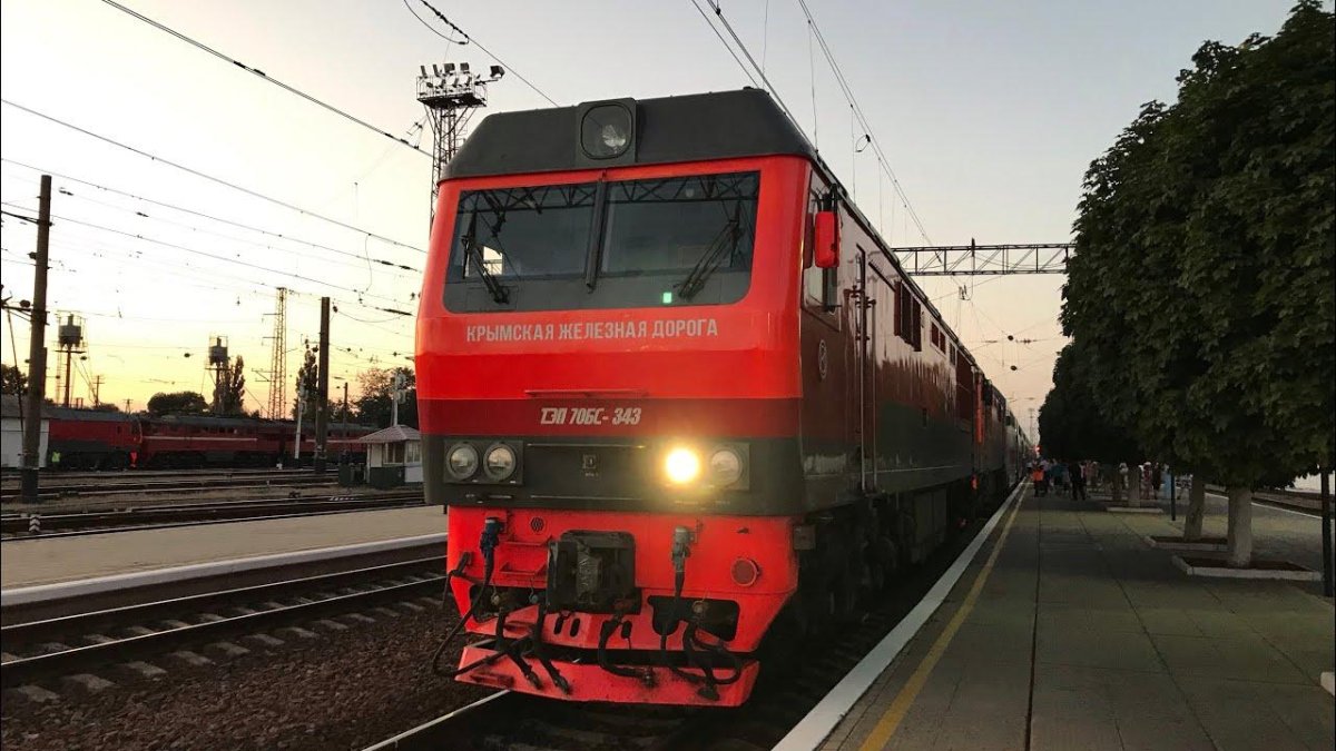 Тэп70бс Крымская железная дорога