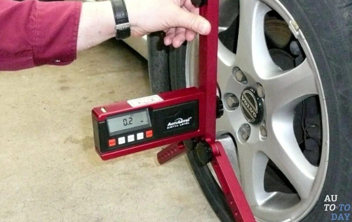 Линейка для регулировки сход развала ВАЗ 2107