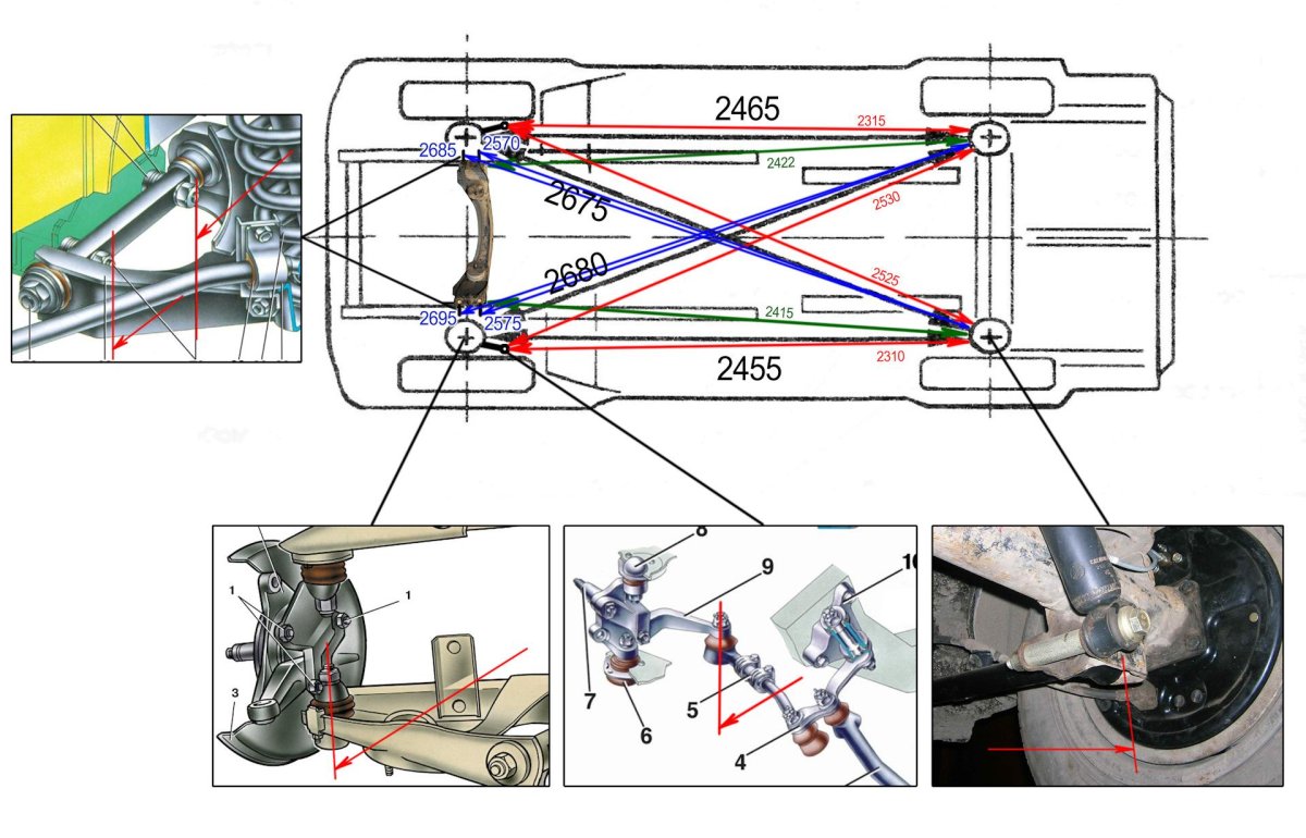 Кастер ВАЗ 2106