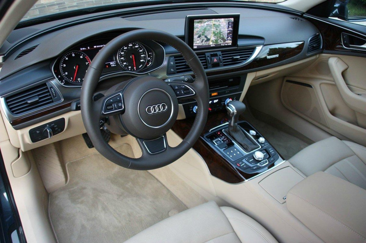 Ауди а6 2015 года салон