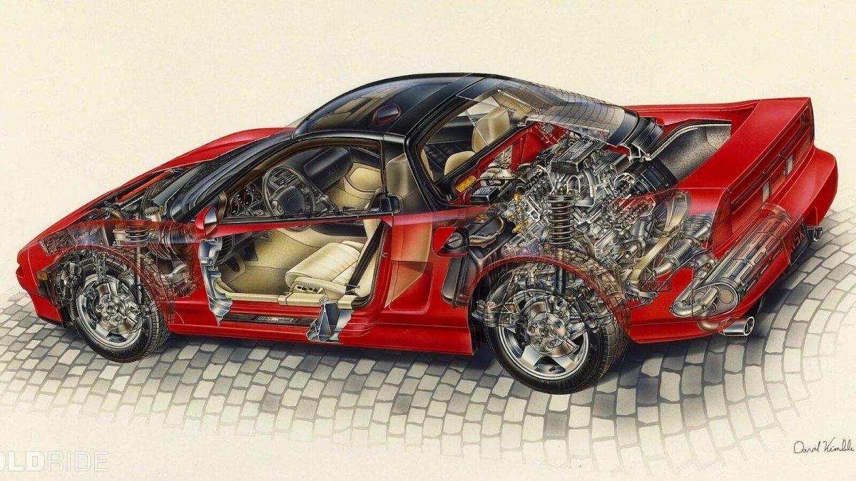 Honda NSX мотор