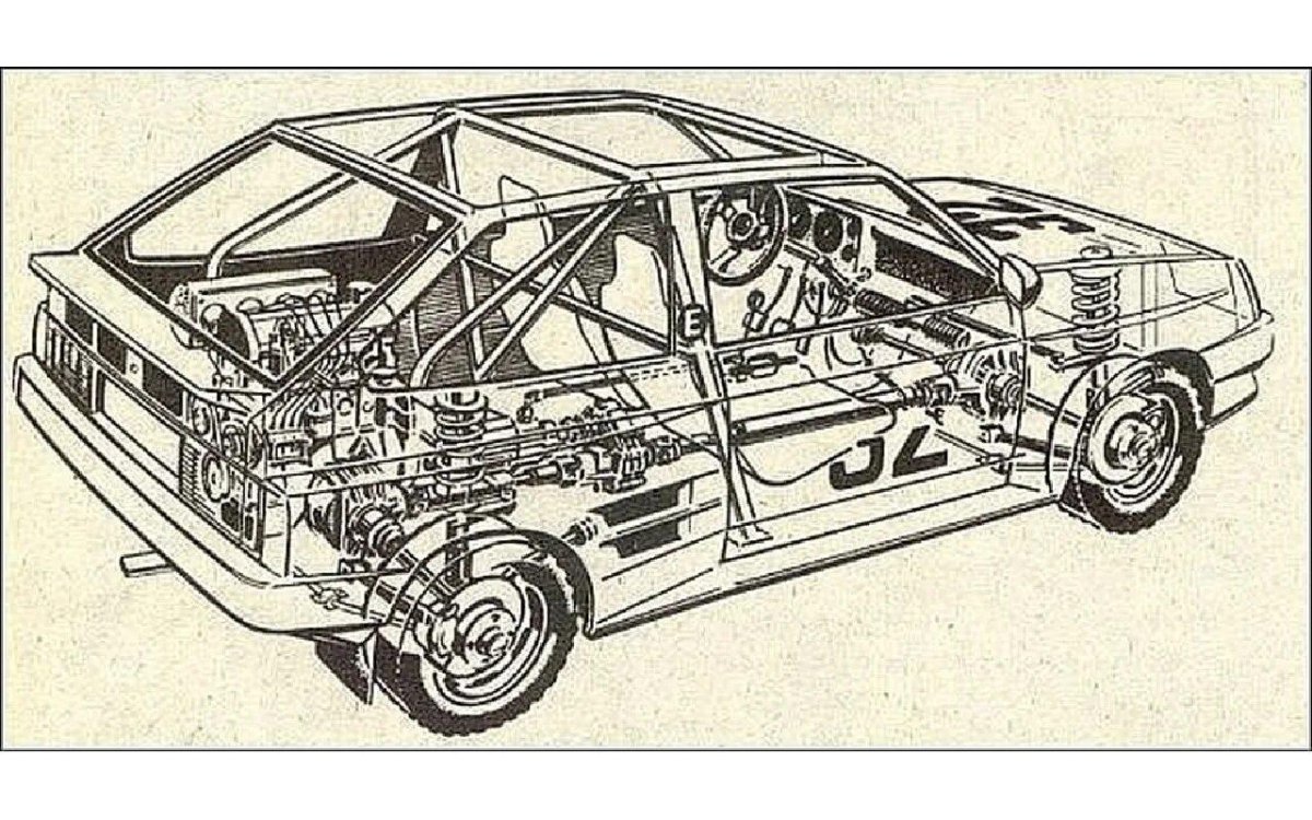 Шасси ВАЗ 2108