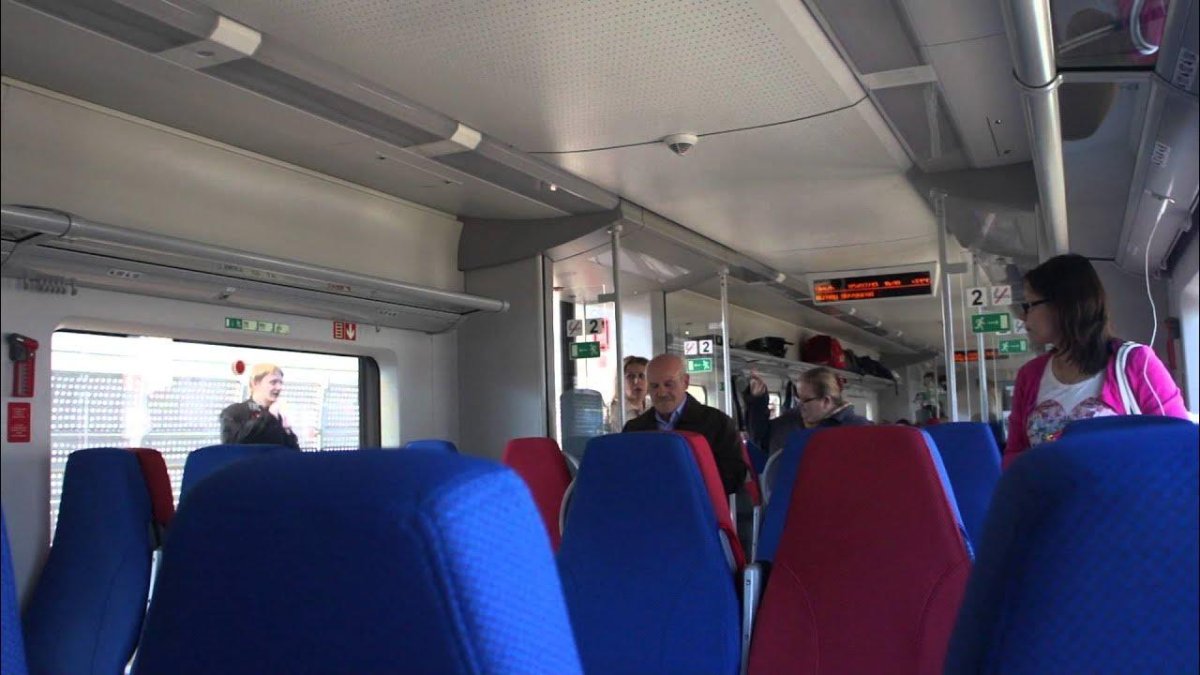 Поезд Ласточка вагон 2ж