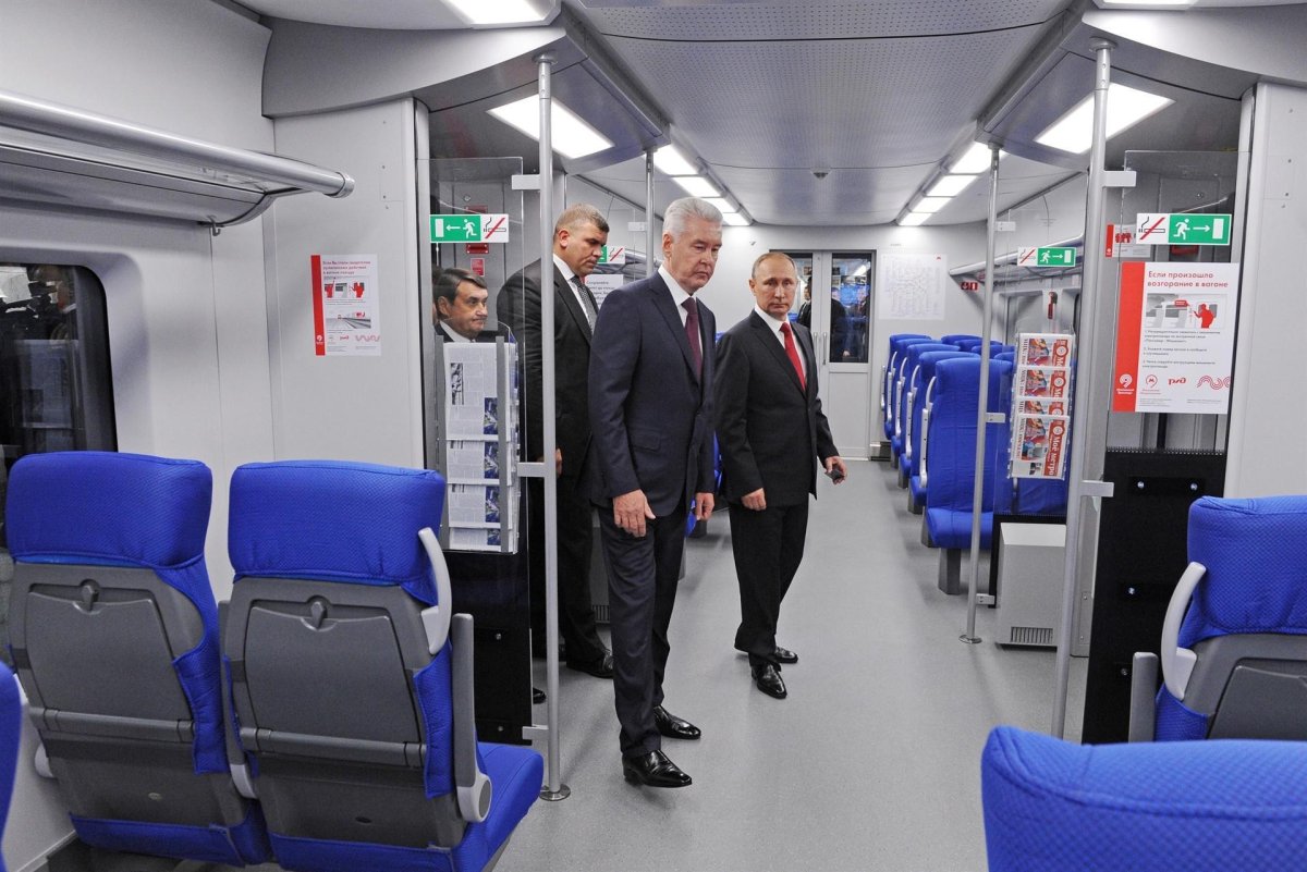 Вагоны МЦК Москва