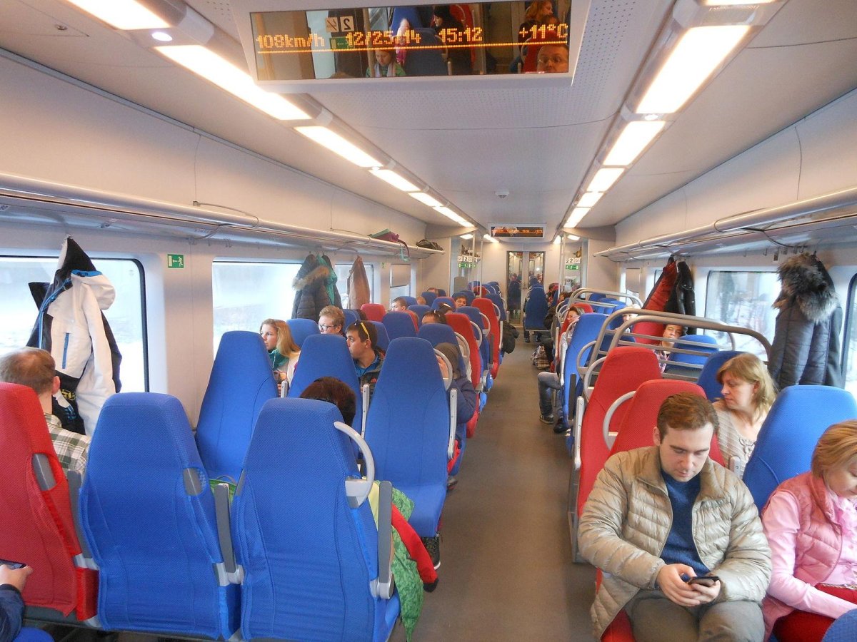 Ласточка поезд 2014