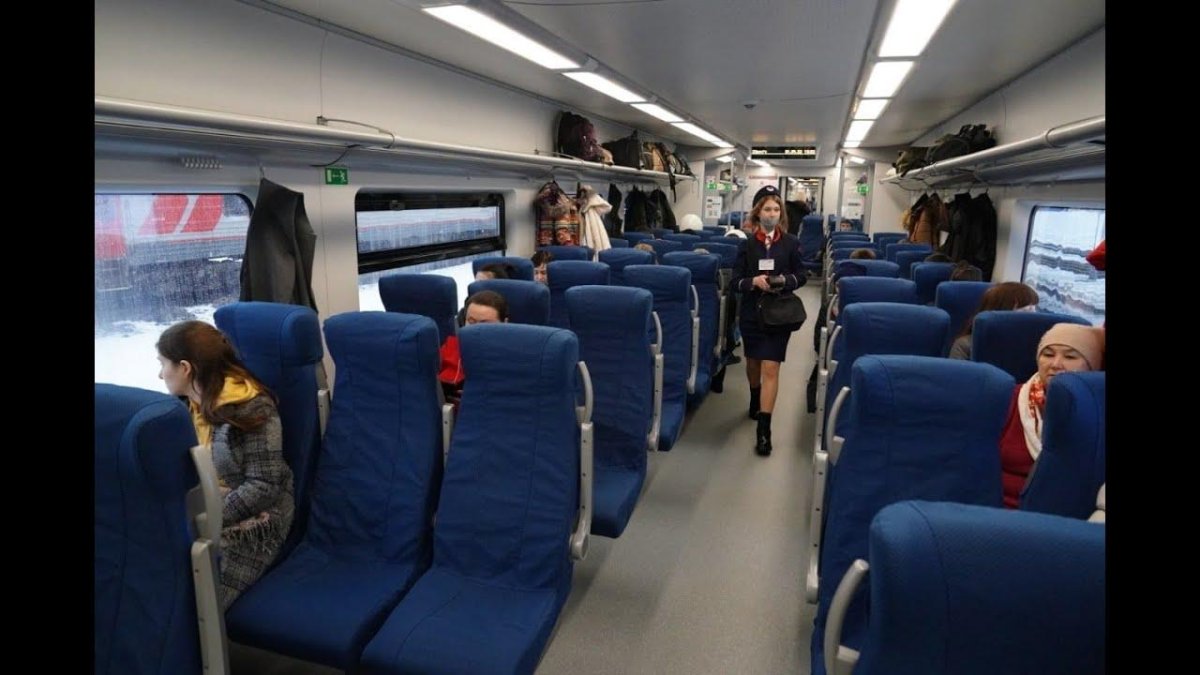 Скоростной поезд Ласточка