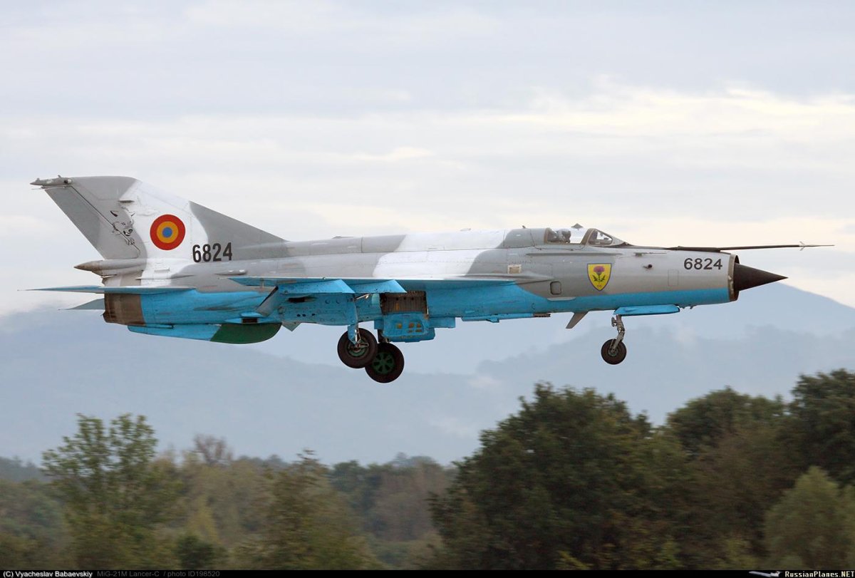 ВВС Румынии миг-21 Lancer
