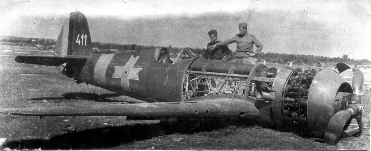 Румынский истребитель iar 81