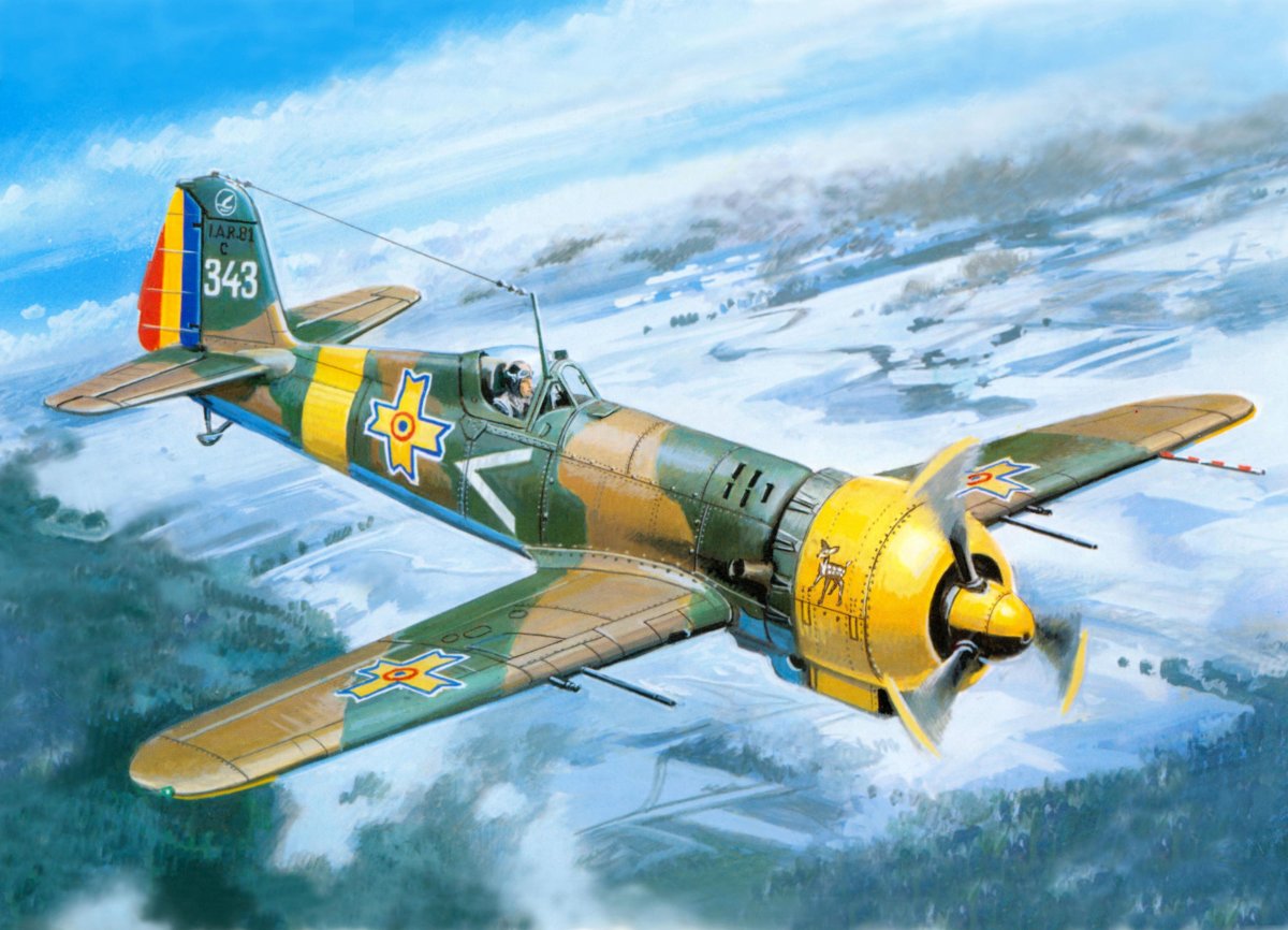 Румынский истребитель iar 81