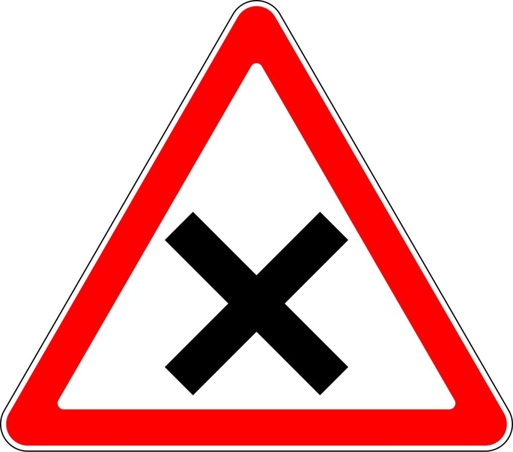 Дорожные знаки пересечение равнозначных дорог