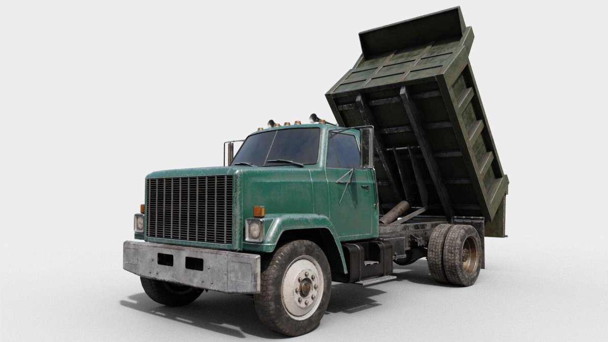 Самосвал 3д