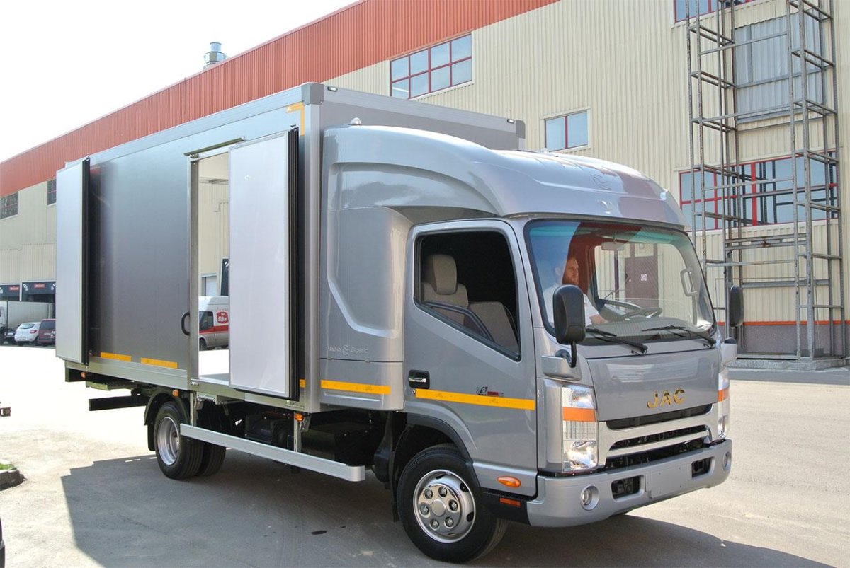 JAC n90 изотермический фургон