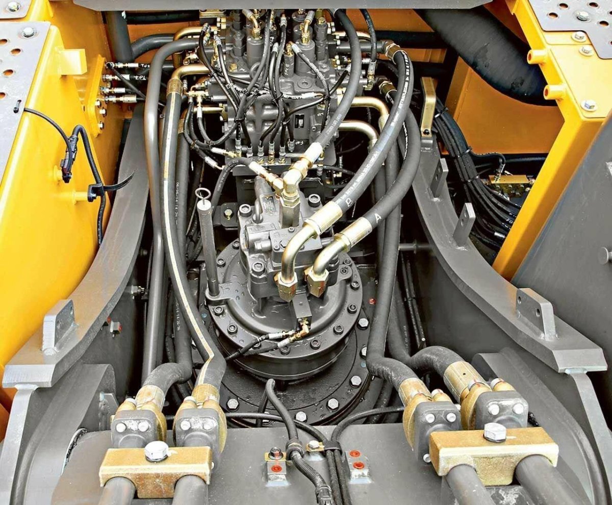 Гидравлическая система экскаватора Вольво 210