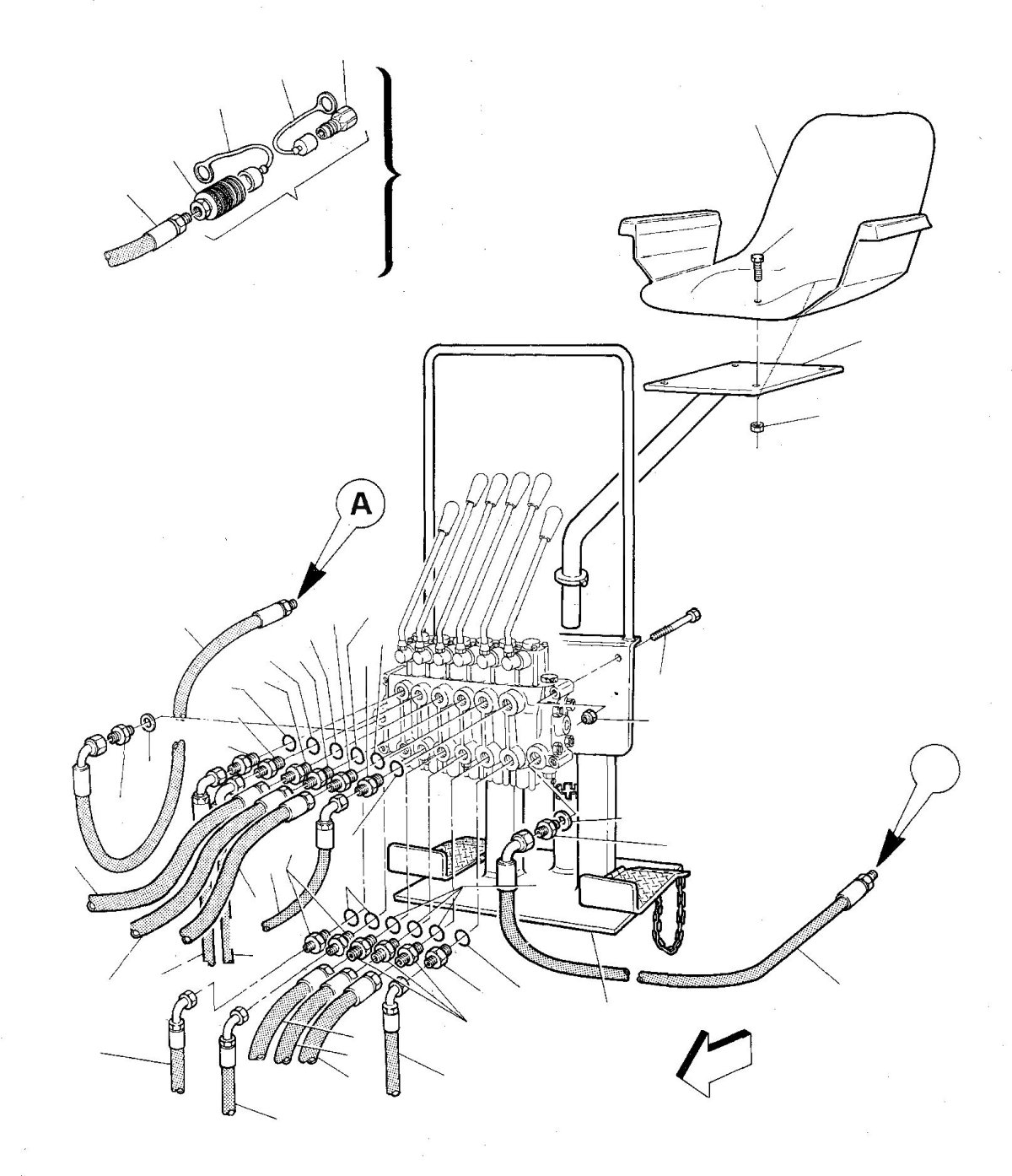 Соленоид распределителя гидравлического экскаватора Хундай 250