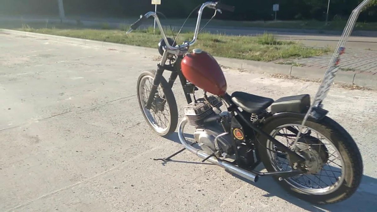 ИЖ под чоппер