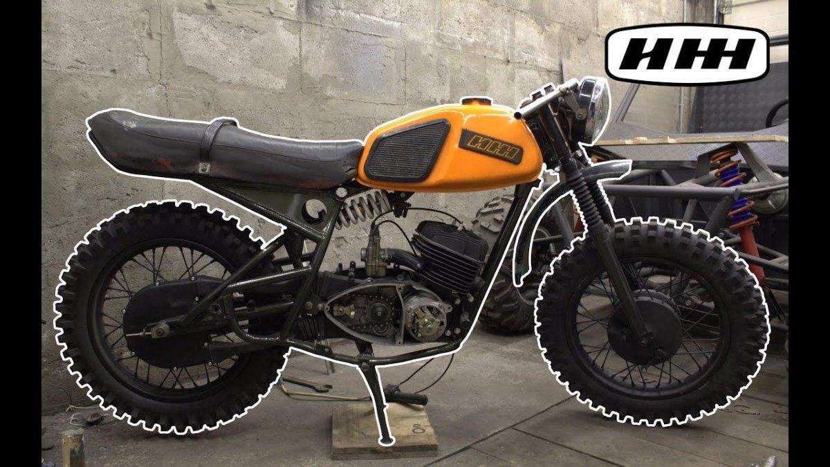 Скремблер из ИЖ Планета 5