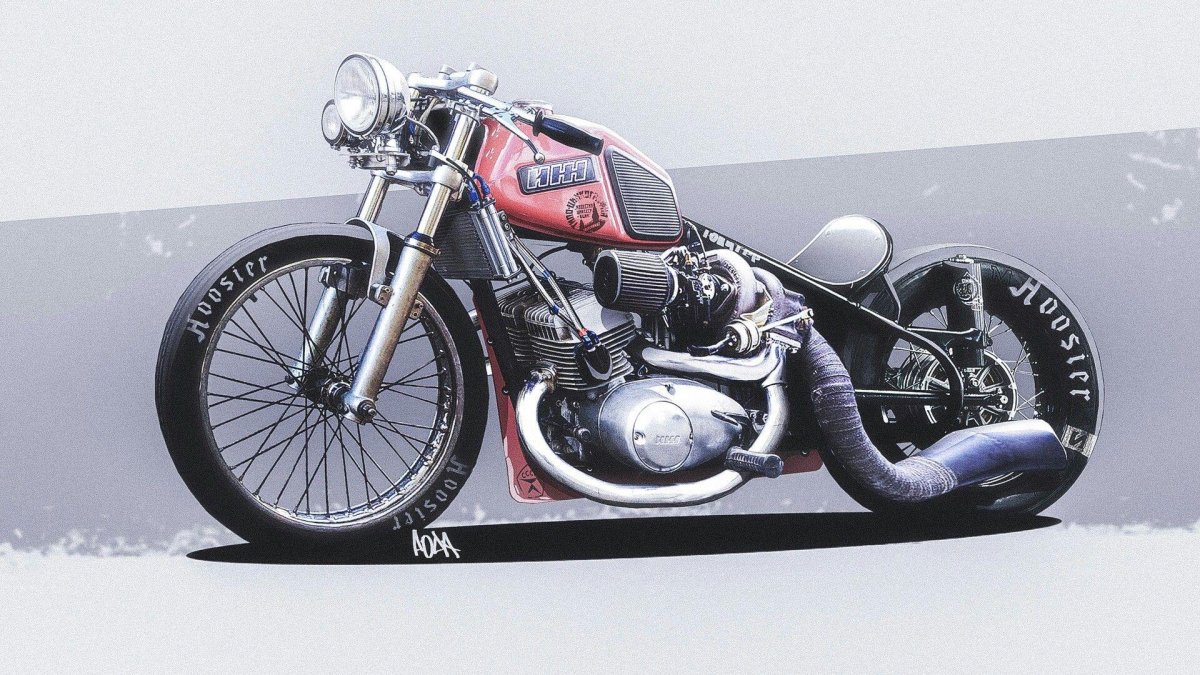 ИЖ 49 кастом чоппер